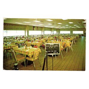Vintage Lynchburg Crossing Restaurant Postcard Houston Texas Dining Dexter Press